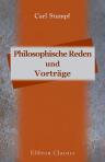 Philosophische Reden und Vorträge