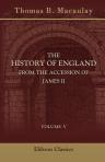 The History of England from the Accession of James II. Volume 5