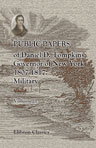 Public Papers of Daniel D. Tompkins Governor of New York 1807-1817. Military. Volume 2
