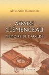 Affaire Clémenceau mémoire de l'accusé. Mémoire de l'accusé
