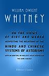 On the Views of Biot and Weber Respecting the Relations of the Hindu and Chinese Systems of Asterisms. With an Addition, on Müller's Views Respecting the Same Subject