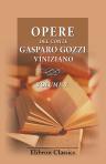 Opere del conte Gasparo Gozzi viniziano. Volume 5