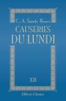 Causeries du lundi. Tome 12