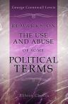 Remarks on the Use and Abuse of Some Political Terms