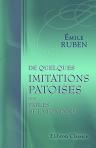 De quelques imitations patoises des fables de la Fontaine