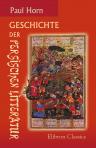 Geschichte der persischen Litteratur