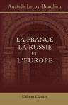 La France, la Russie et l'Europe