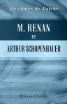 M. Renan et Arthur Schopenhauer. Essai de critique