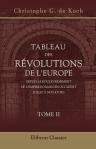 Tableau des révolutions de l'Europe, depuis le bouleversement de l'Empire romain en Occident jusqu'à nos jours. Tome 2