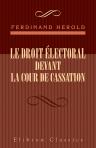 Le droit électoral devant la Cour de cassation