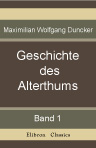 Geschichte des Altertums. Band I