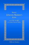 Doctor Johannes Niederer's Briefe von 1797 bis 1803 an seinen Freund Tobler