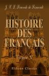 Histoire des Français. Tome 5