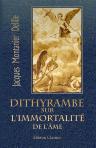 Dithyrambe sur l'immortalité de l'âme. Passage du St.-Gothard