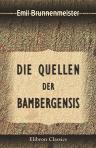 Die Quellen der Bambergensis. Ein Beitrag zur Geschichte des deutschen Strafrechts