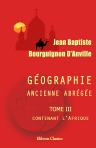 Géographie ancienne abrégée. Tome 3, contenant l'Afrique