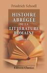 Histoire abrégée de la littérature romaine. Tome 2
