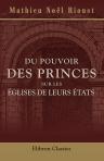 Du pouvoir des princes sur les églises de leurs états