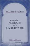 Pensées pratiques sur le livre d'Ésaïe. Traduit de l' anglais