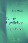Neue Gedichte und Jugendlieder