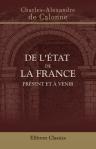 De l'État de la France, présent et à venir. Sixième édition corrigée par l'Auteur