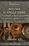 Histoire d'Angleterre. Continuée jusqu'à nos jours par Smollett, Adolphus et Aikin. Traduction nouvelle. Précédée d'un essai sur la vie et les écrits de Hume par M. Campenon. Volume 21
