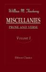 Miscellanies: Prose and Verse. Volume 1. The Great Hoggarty Diamond. The Book of Snobs