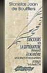 Discours sur la littérature prononcé à l'Académie des sciences et belles-lettres de Berlin, le 9 d'août 1798