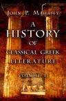A History of Classical Greek Literature. Volume 2. The Prose Writers
