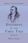 Specimens of the Table Talk. In Two Volumes. Volume 2