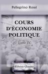 Cours d'économie politique. Tome 4