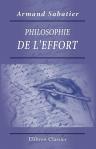 Philosophie de l'effort. Essais philosophiques d'un naturaliste