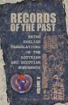 Records of the Past: Being English Translations of the Assyrian and Egyptian Monuments. Published under the Sanction of the Society of Biblical Archæology. Volume 10. Egyptian Texts