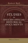 Studies in English Official Historical Documents