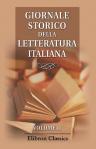 Giornale storico della letteratura italiana. Diretto e redatto da Arturo Graf, Francesco Novati, Rodolfo Renier. Volume 2
