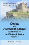 Critical and Historical Essays, contributed to the Edinburgh Review. In five volumes. Volume 1