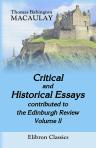 Critical and Historical Essays, contributed to the Edinburgh Review. In five volumes. Volume 2