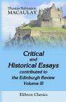 Critical and Historical Essays, contributed to the Edinburgh Review. In five volumes. Volume 3