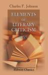 Elements of Literary Criticism