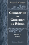 Geographie der Griechen und Römer. Theil 6. Heft 2. Kleinasien