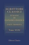 Scrittori classici italiani di economia politica. Parte moderna. Tomo 31