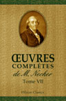 Oeuvres complètes de M. Necker. Tome 7