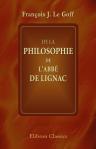 De la philosophie de l'Abbé de Lignac