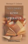 Neue Essays über Kunst und Literatur