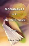 Monuments de la littérature romane. Tome 2