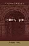 Chronique. Publiée d'après les manuscrits par Jules Chavanon