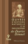 Oeuvres d'histoire naturelle et de philosophie de Charles Bonnet. Tome 9: Contemplation de la Nature