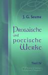 Prosaische und poetische Werke. Teil 4. Mein Sommer 1805