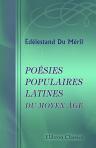 Poésies populaires latines du Moyen Âge
