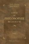 Essai de philosophie religieuse. Tome 1